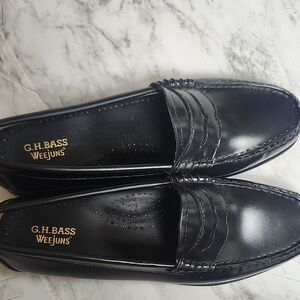 Weejuns Black Men's Loafers